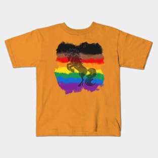 More Color More Pride Unicorn Kids T-Shirt